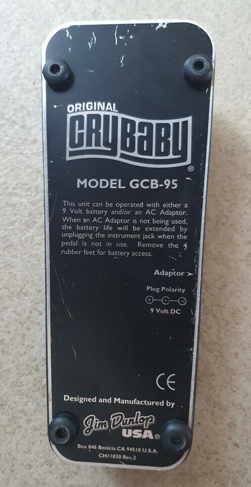 Cry baby gcb95 Jim Dunlop