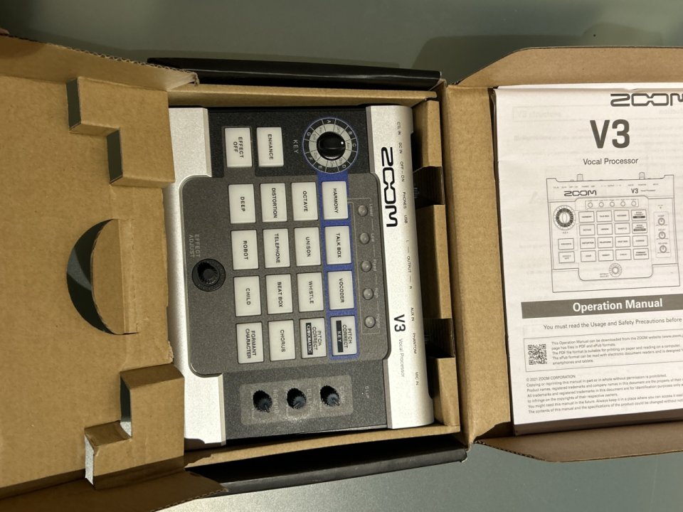 Procesador Vocal Zoom V3