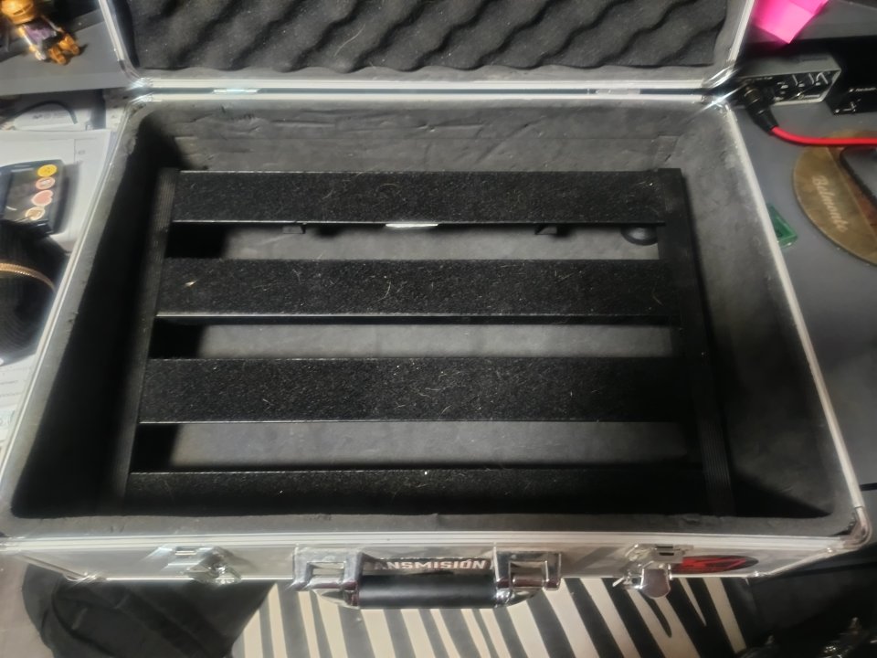 Flight case pedalboard