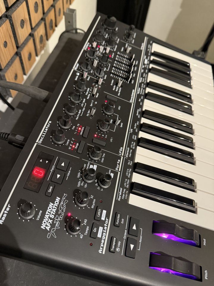 Novation AFX Bass Station Analogue Synth