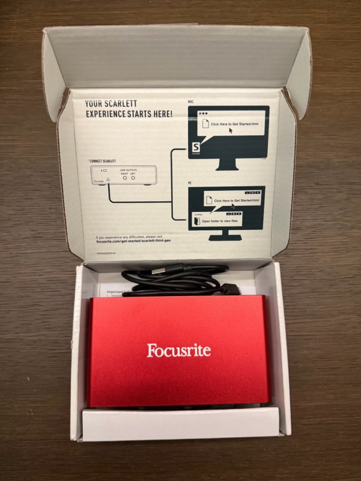 Focusrite Scarlett Solo (3.ª Generación) de segunda mano · Foto 3 de 3 · Pontevedra · 75 €