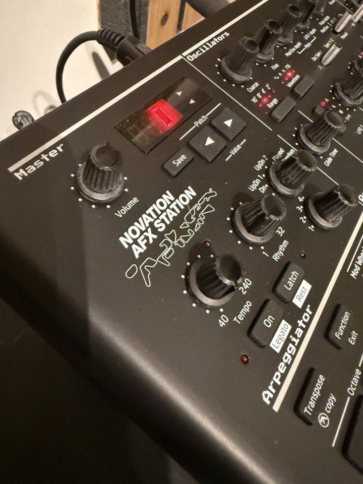 Novation AFX Bass Station Analogue Synth