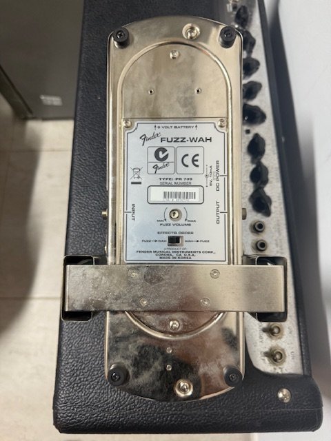 Fender Classic Fuzz Wah Pedal - 1970s Reissue