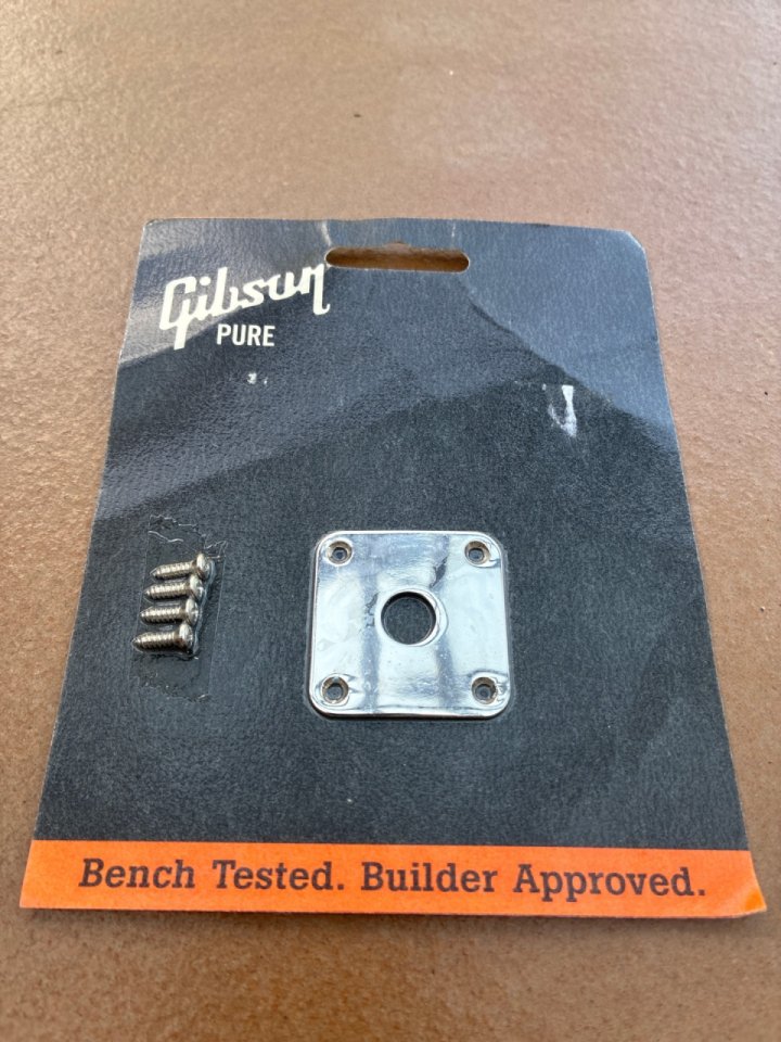 Gibson Jackplate nickel