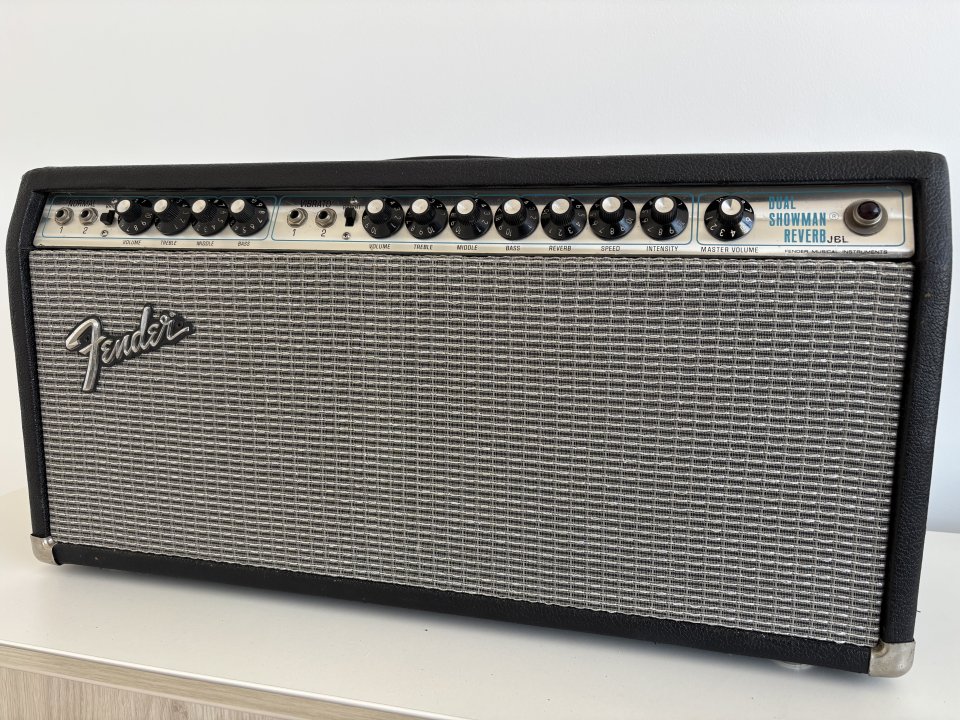 Fender Dual Showman Reverb Silverface - (Puesto a punto PROFESIONAL)