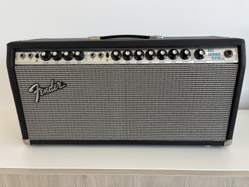 Fender Dual Showman Reverb Silverface - (Puesto a punto PROFESIONAL)