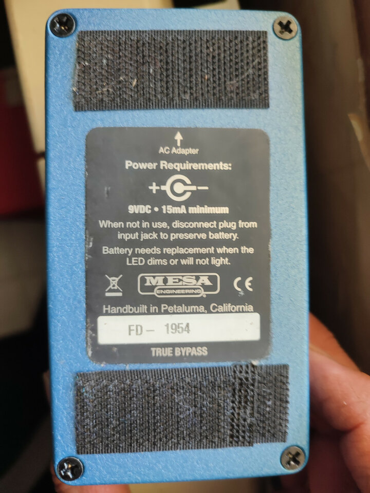 pedal mesa boogie flux drive