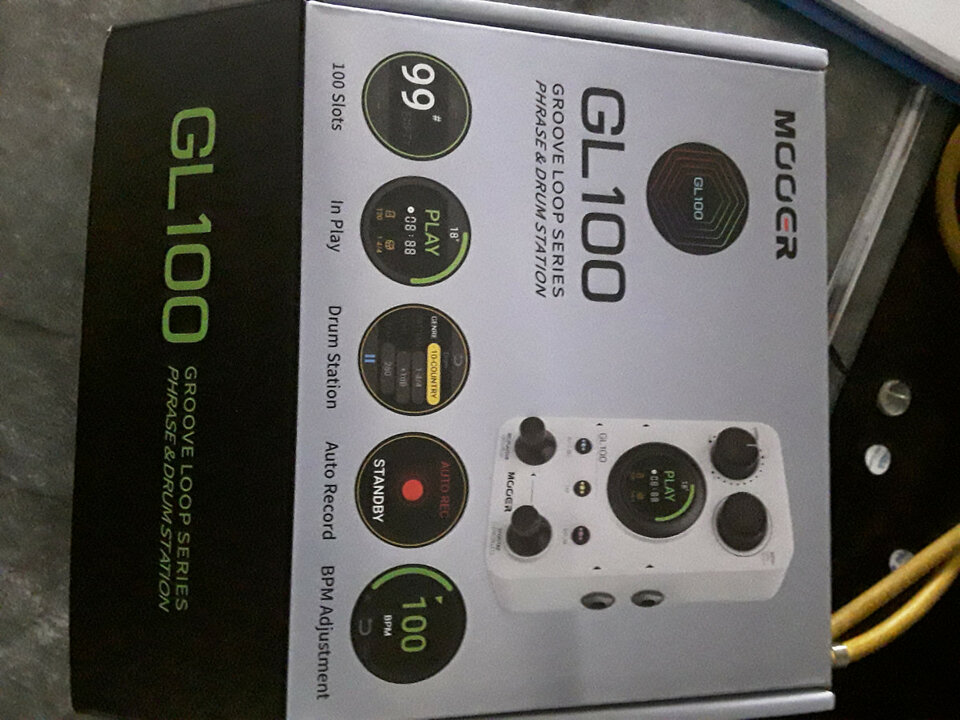 Looper gl100 de mooer nuevo... tb cambio