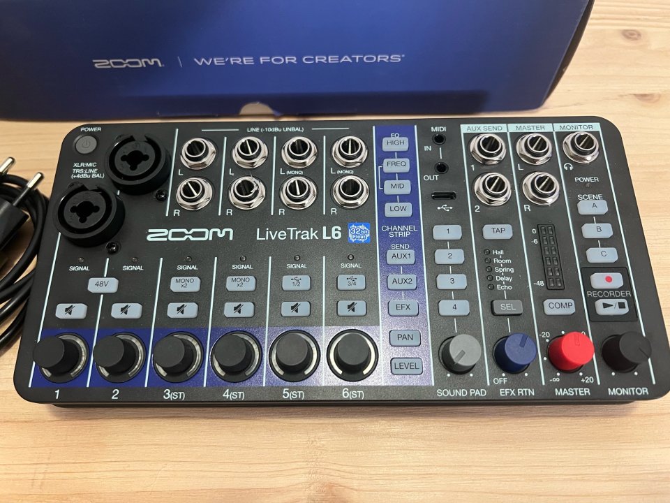 Zoom LiveTrak L6