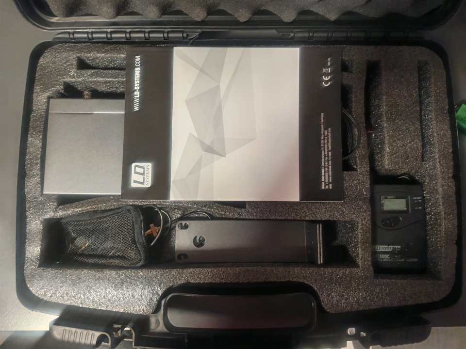 Sistema In-Ear LD Systems MEI1000G2