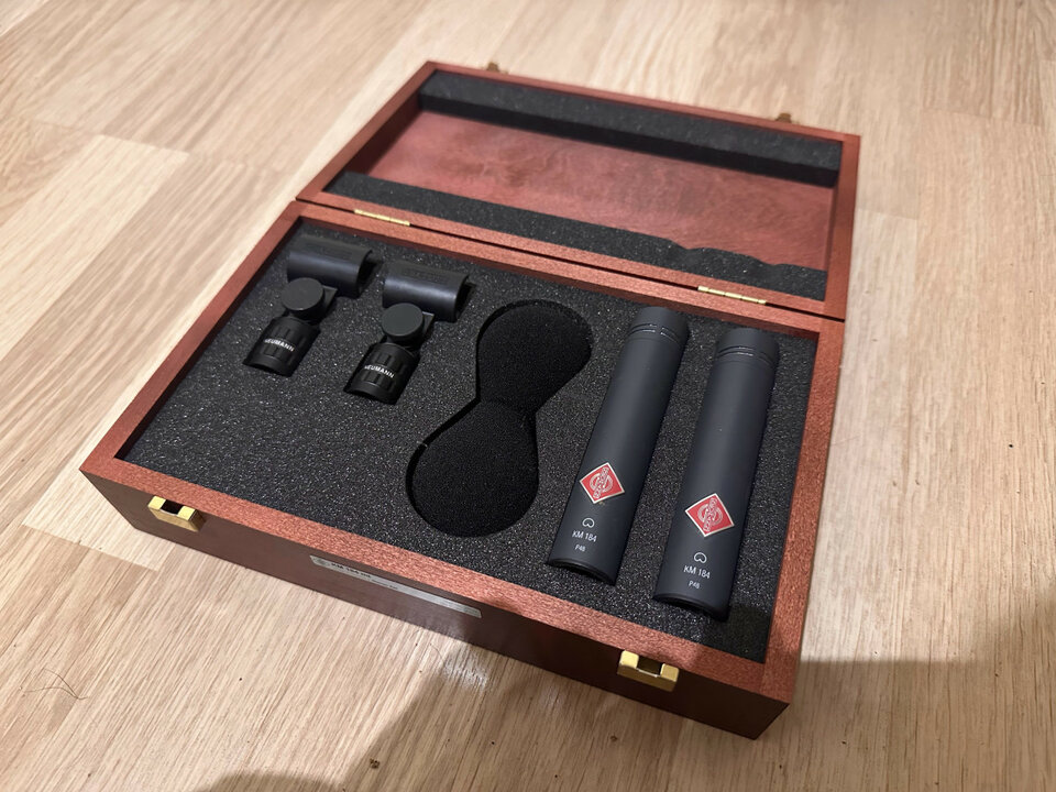 Micrófonos Neumann KM184 Stereo Set