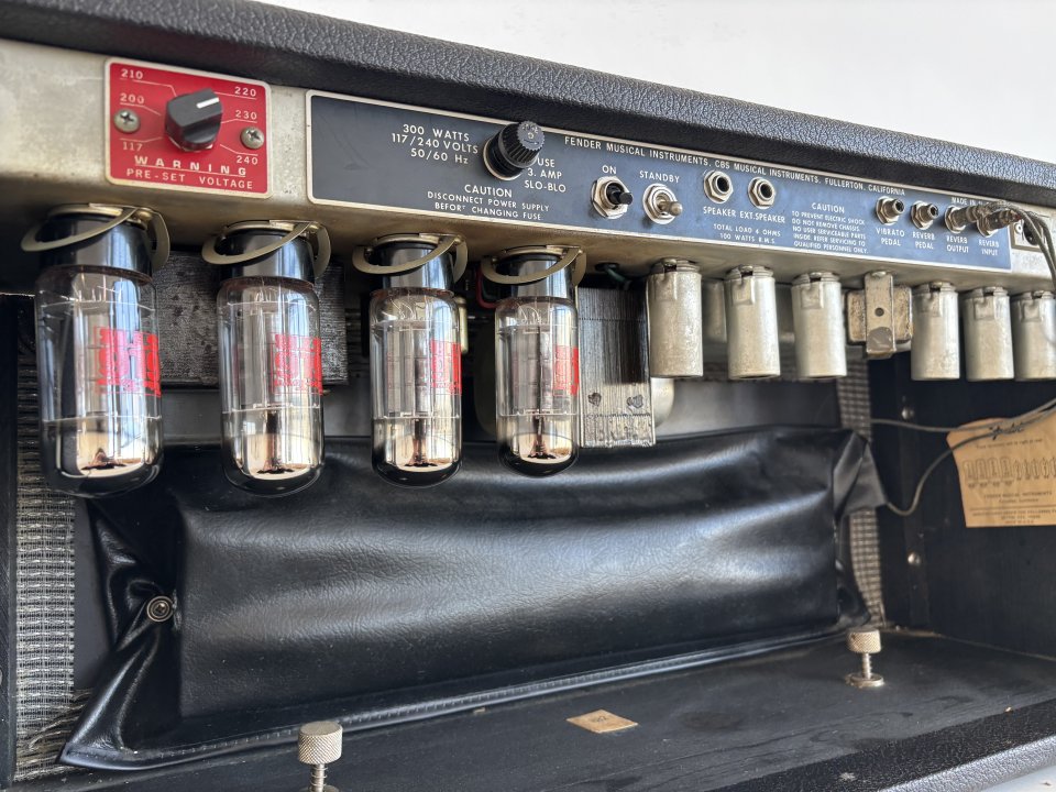 Fender Dual Showman Reverb Silverface - (Puesto a punto PROFESIONAL)