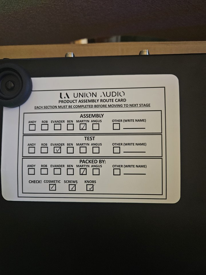 Mixer Audio Unión Elara 6 LIneal. (Garantia 09/2028)