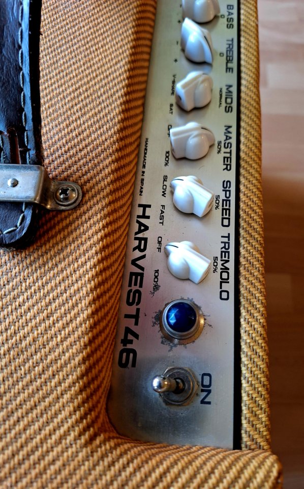 Amplificador combo TMain Harvest 46 boutique (40W, 13,6 kg)