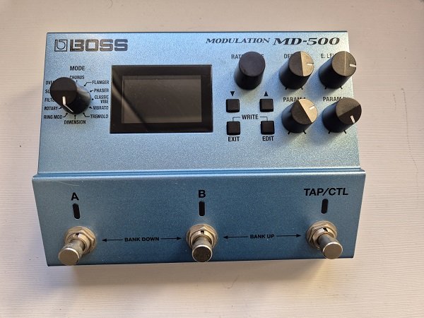 Boss Md 500 Pedal modulación