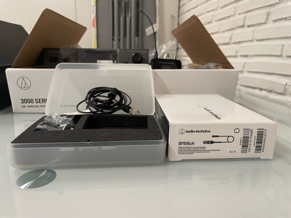 2x Set Inalámbrico Audio Technica Serie 3000