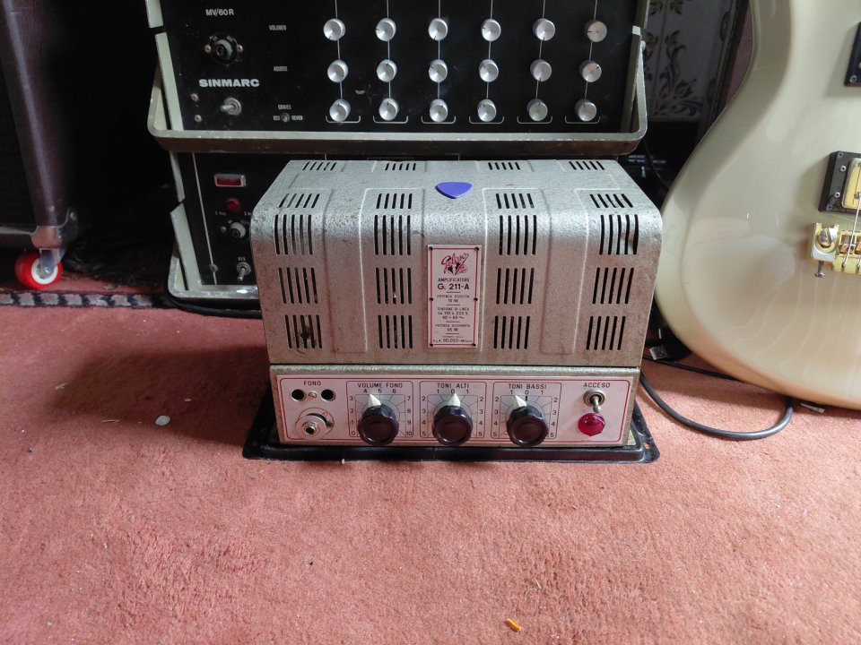 Cabezal amplificador Geloso g211a de 1954 - 10w de segunda mano · Foto 3 de 8 · Córdoba · 270 €