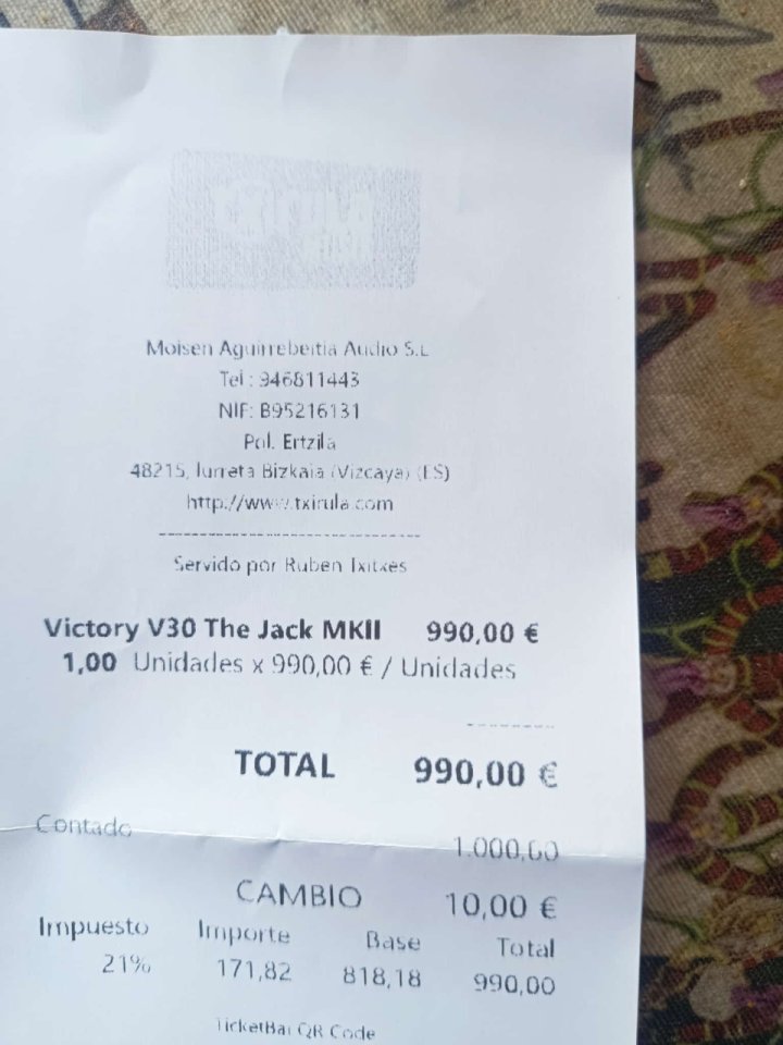 Victory The Jack V30 de segunda mano · Foto 1 de 5 · Gipuzkoa · 550 €