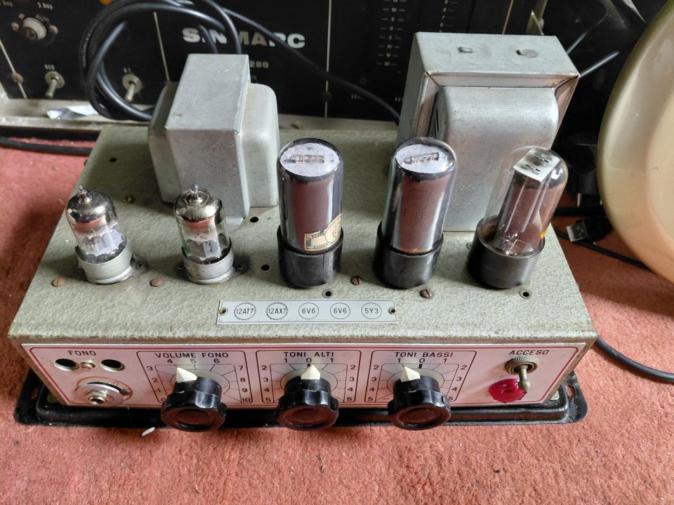 Cabezal amplificador Geloso g211a de 1954 - 10w de segunda mano · Foto 4 de 8 · Córdoba · 270 €