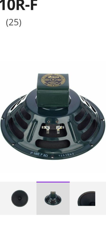 Altavoz Jensen P10R- 8 ohmios de segunda mano · Sevilla · 65 €
