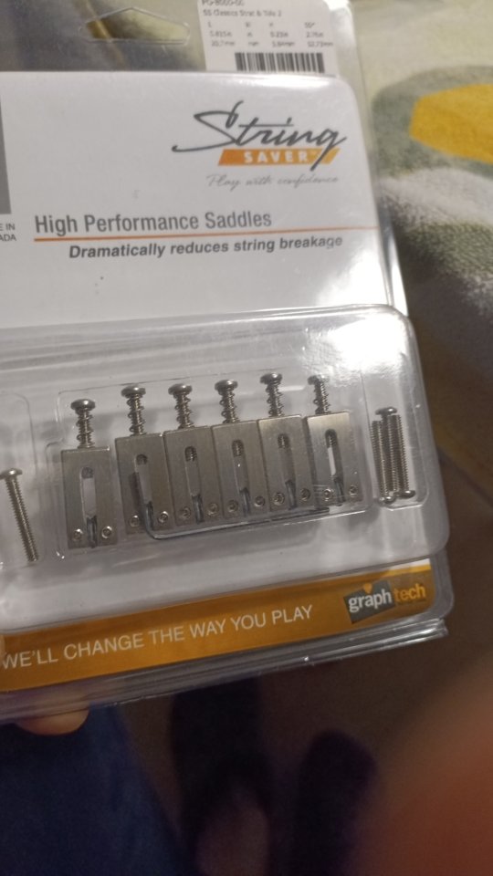 String Saver saddles