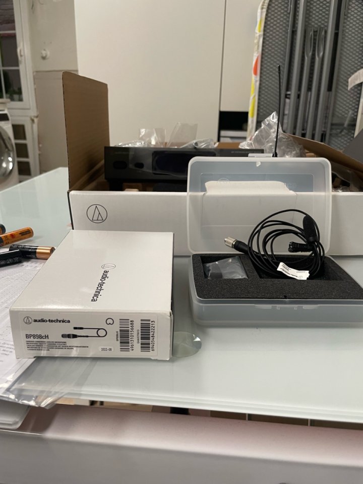 2x Set Inalámbrico Audio Technica Serie 3000