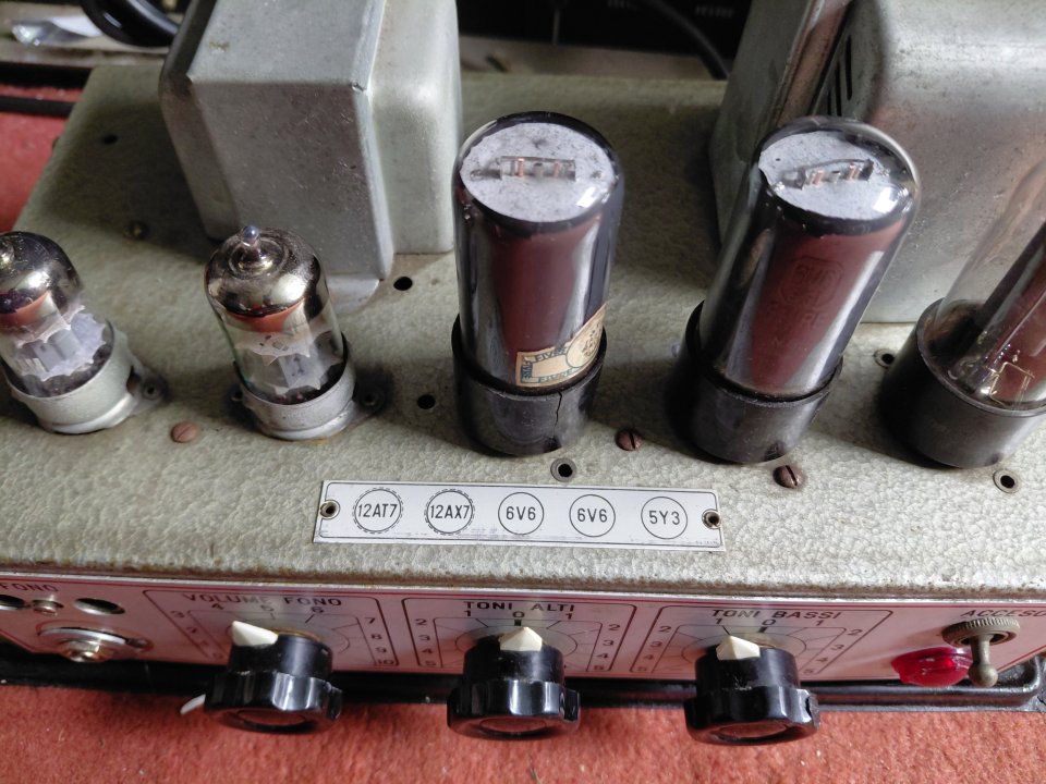 Cabezal amplificador Geloso g211a de 1954 - 10w de segunda mano · Foto 5 de 8 · Córdoba · 270 €