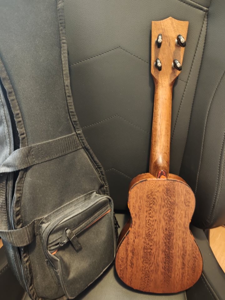 Ukelele Kala ka-smhs con funda