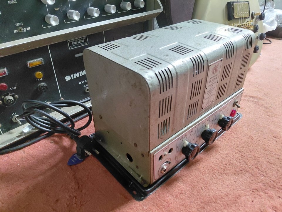 Cabezal amplificador Geloso g211a de 1954 - 10w de segunda mano · Foto 6 de 8 · Córdoba · 270 €
