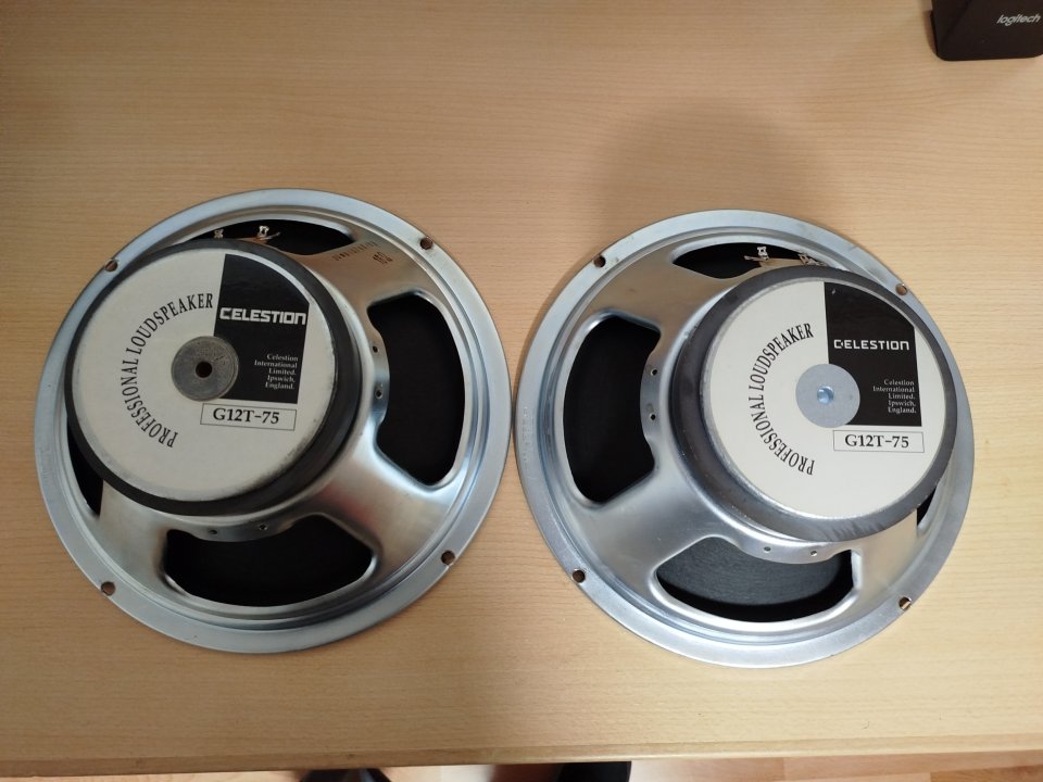 Celestion G12-T75 de segunda mano · Foto 1 de 3 · Barcelona · 70 €