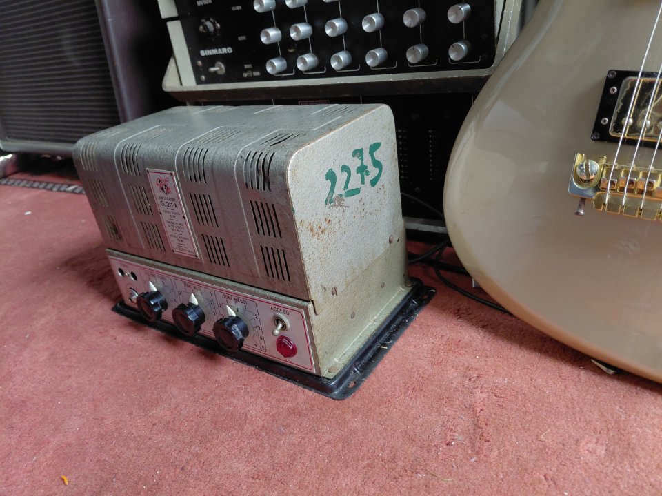 Cabezal amplificador Geloso g211a de 1954 - 10w de segunda mano · Foto 7 de 8 · Córdoba · 270 €