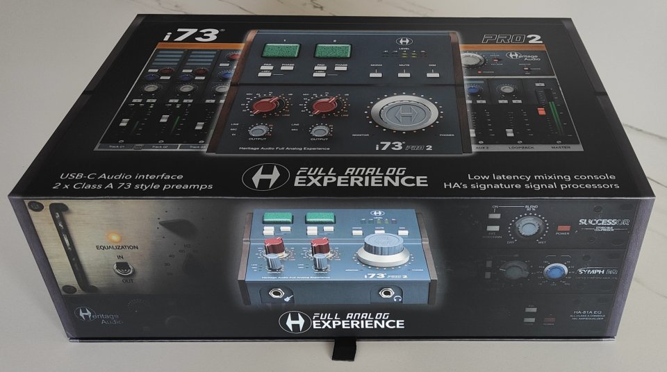 Interfaz de Audio USB Heritage Audio i73 Pro 2