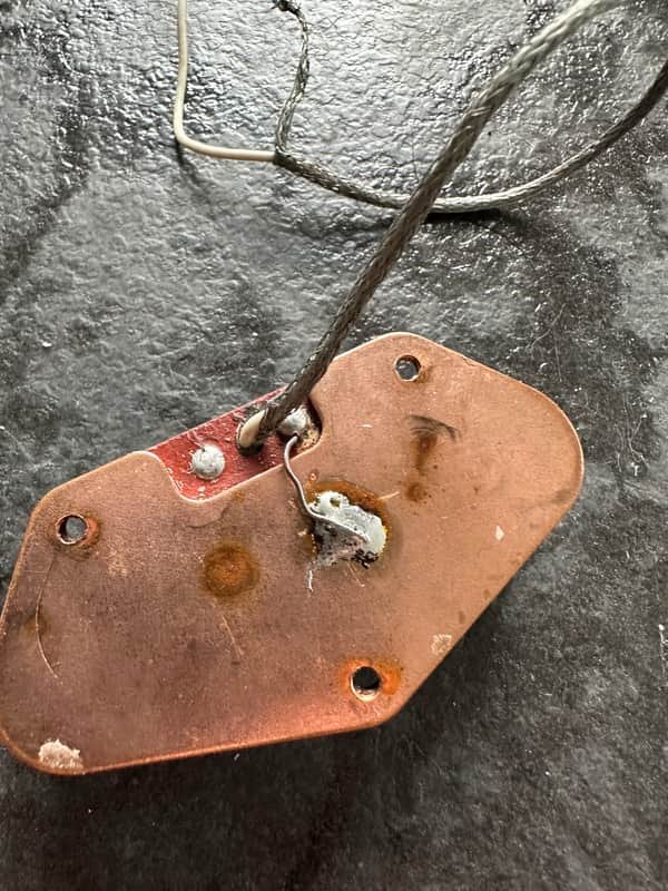 Fender telecaster original vintage red bottom pickup 1980s... de segunda mano · Foto 2 de 3 · Barcelona