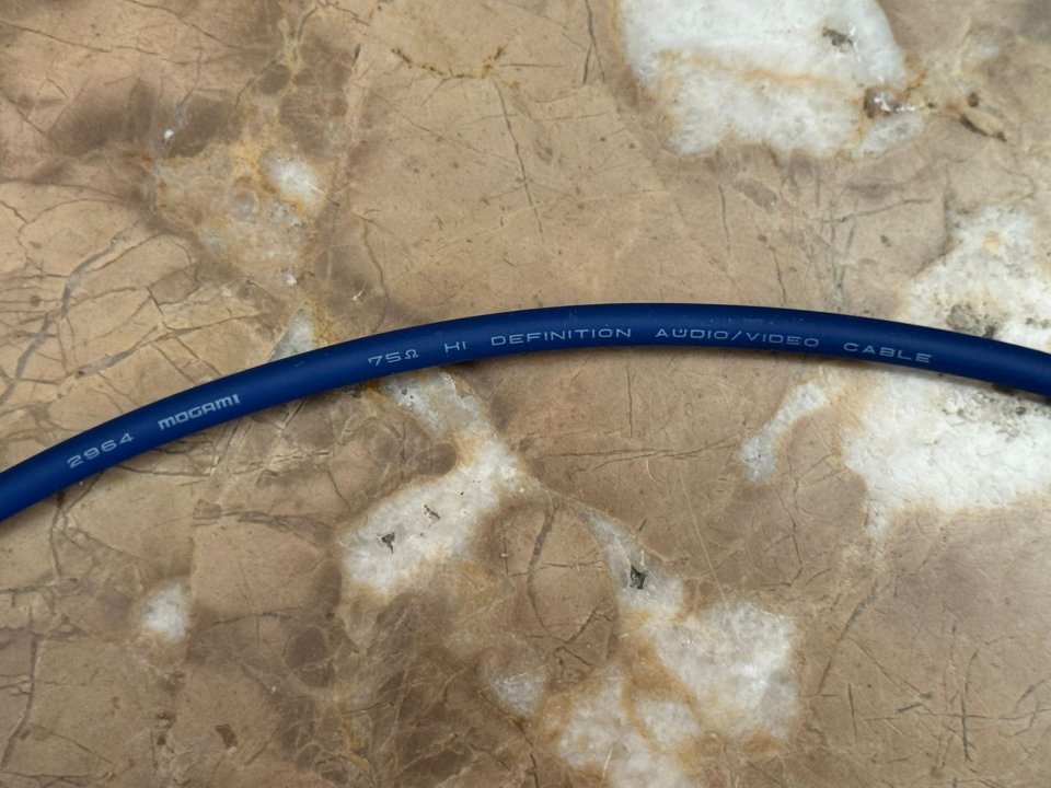 Cable Coaxial Mogami 2964 75 Ohm