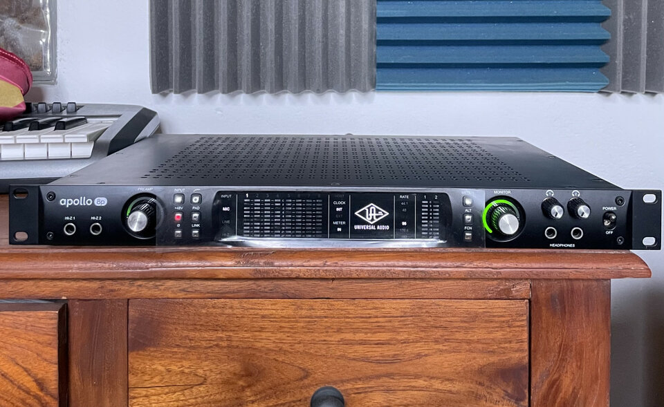 Interface UNIVERSAL AUDIO Apollo 8P QUAD Thunderbolt 2