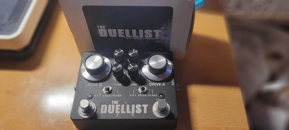 Kingtone The Duellist v2 Pedal doble Overdrive