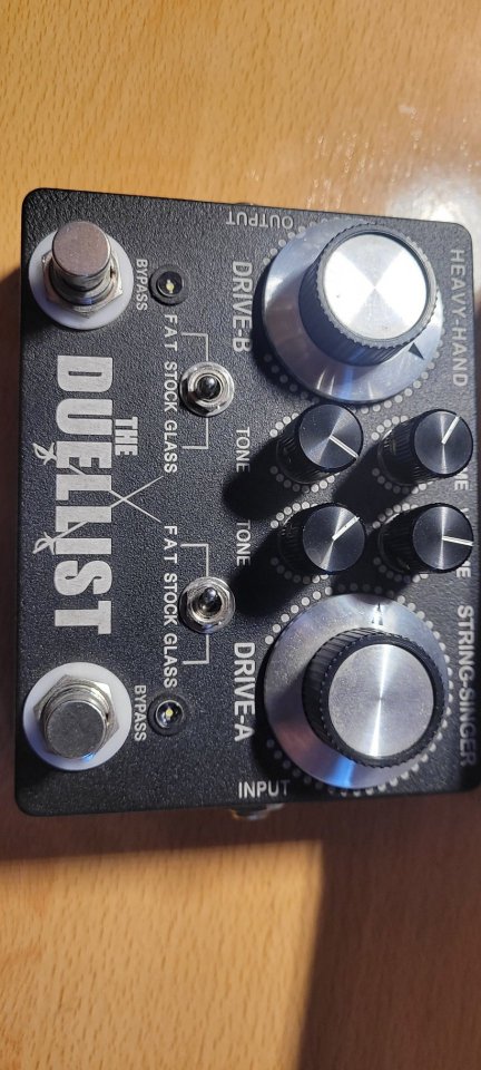 Kingtone The Duellist v2 Pedal doble Overdrive