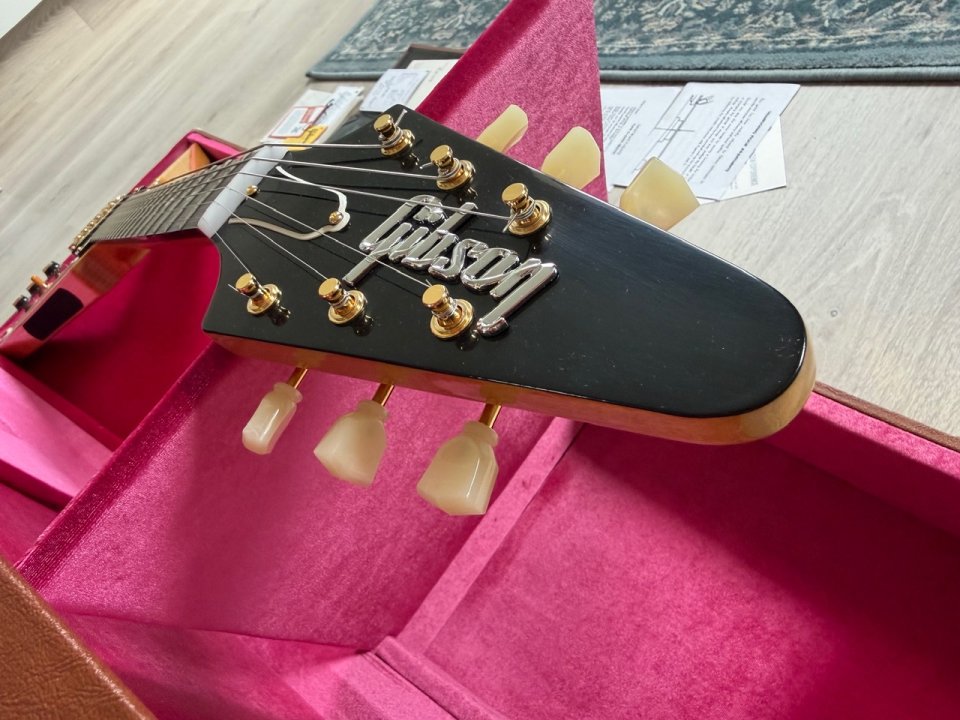 Gibson Flying V Korina '58 Reissue 2024 - Birdseye (Cambio) de segunda mano · Foto 5 de 9 · Madrid · 6500 €