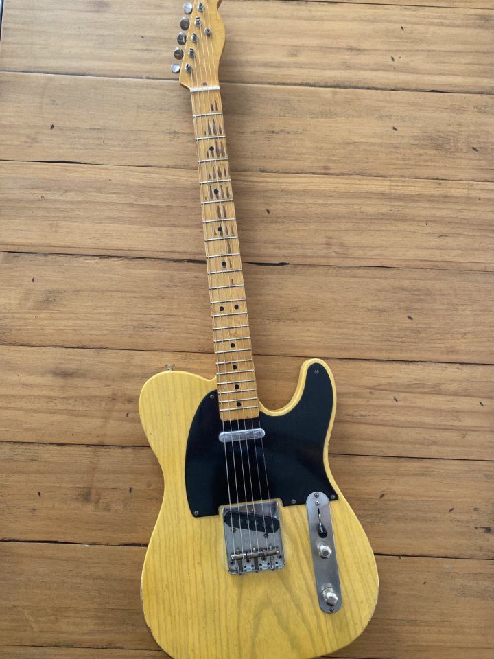 Réplica Telecaster 1952 Blackguard de segunda mano · Foto 1 de 10 · Madrid · 2450 €