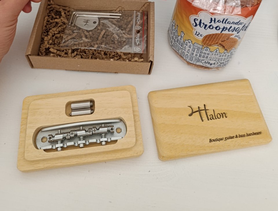 Halon puente guitarra Fender Jazzmaster o mustang