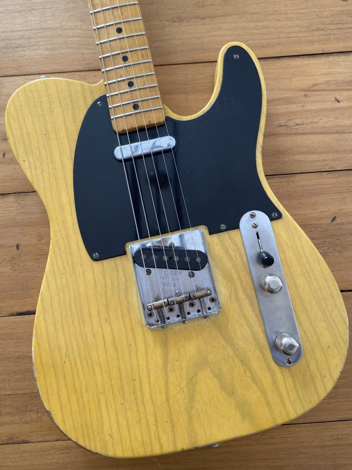 Réplica Telecaster 1952 Blackguard de segunda mano · Foto 2 de 10 · Madrid · 2450 €