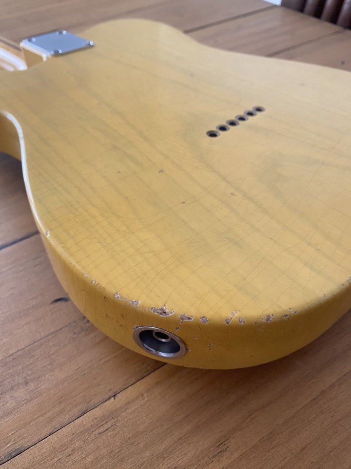 Réplica Telecaster 1952 Blackguard de segunda mano · Foto 4 de 10 · Madrid · 2450 €
