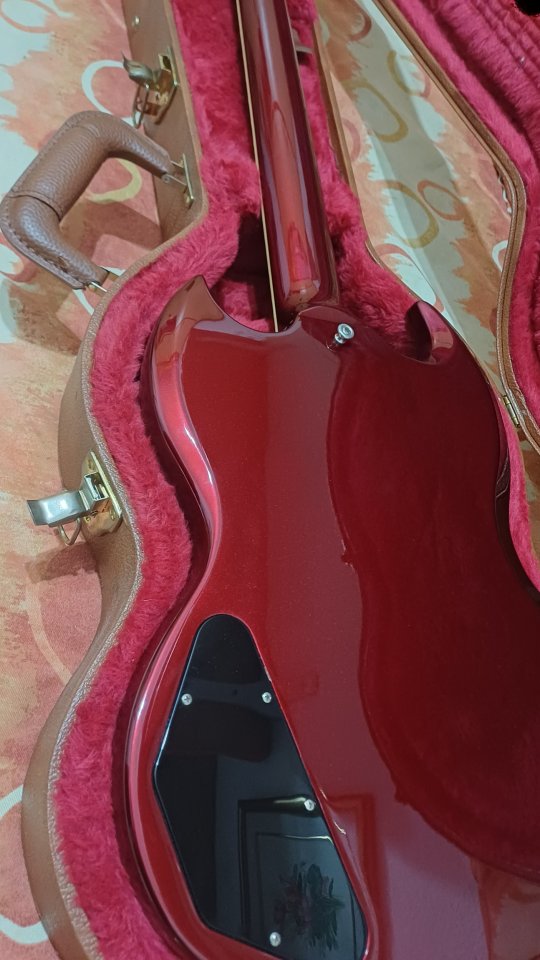 Gibson sg special sparkling burgundy. de segunda mano · Foto 6 de 9 · Barcelona · 1100 €