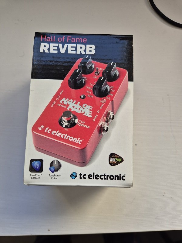 TC Electronic Pedal Reverb Hall of Fame