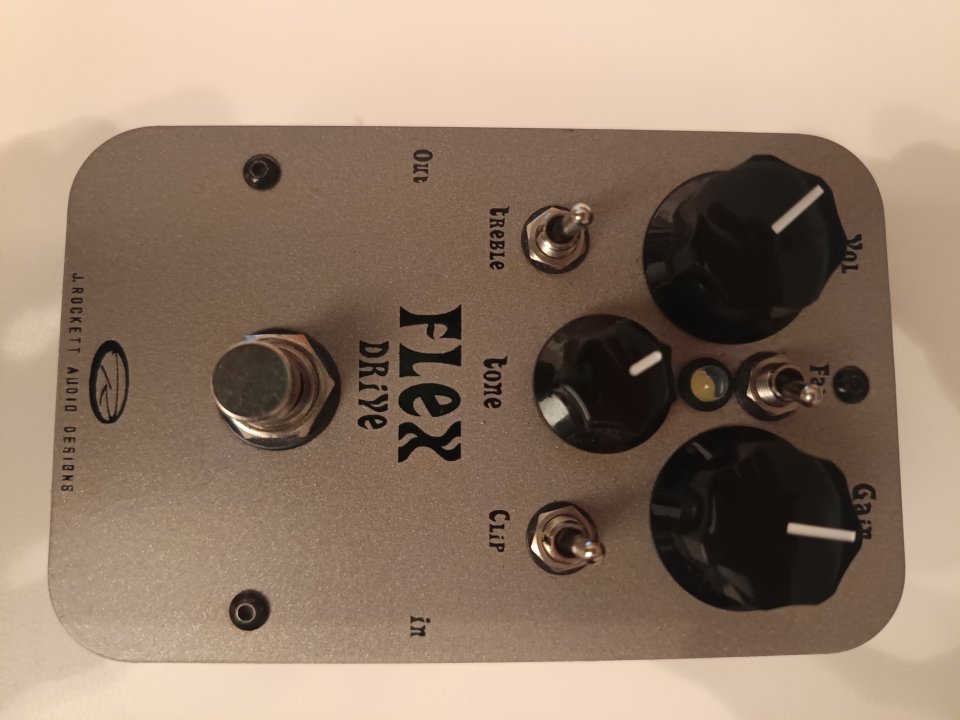 Vendo J. ROCKETT FLEX DRIVE un overdrive con sonidazo y versatilidad de segunda mano · Foto 3 de 7 · Madrid · 130 €