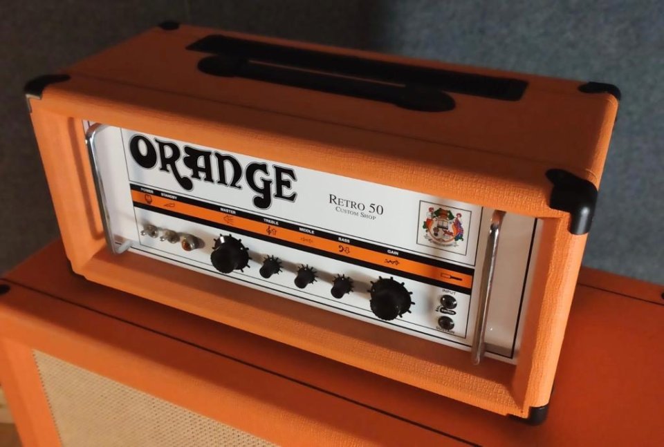 Orange Retro 50 + PPC 412 Blackbacks 70’