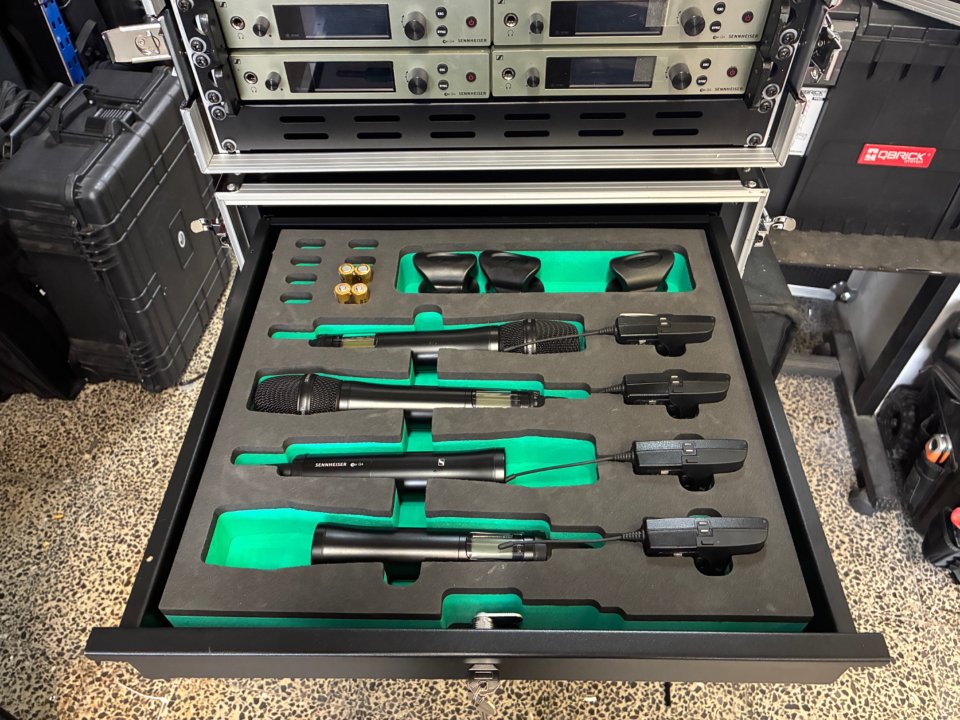 Microfonia inalambrica sennheiser