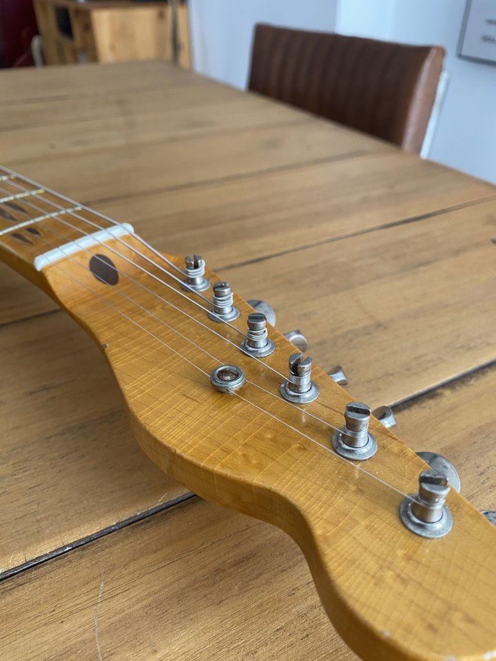 Réplica Telecaster 1952 Blackguard de segunda mano · Foto 7 de 10 · Madrid · 2450 €