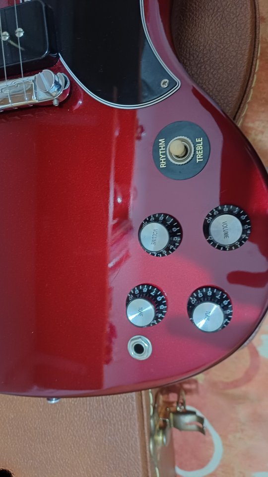 Gibson sg special sparkling burgundy. de segunda mano · Foto 8 de 9 · Barcelona · 1100 €
