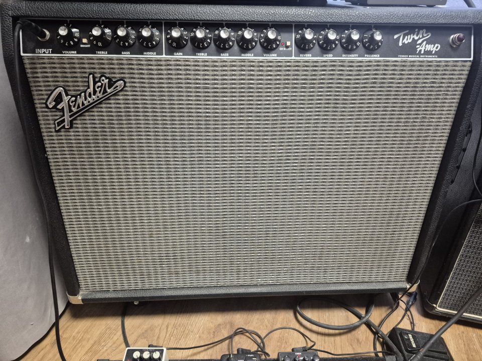 Amplificador Fender Twin amp 100W